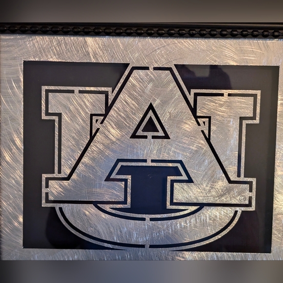 Auburn Tigers NCAA Laser Cut Framed Logo by Memory Company 11.5" x 13" - Picture 2 of 5